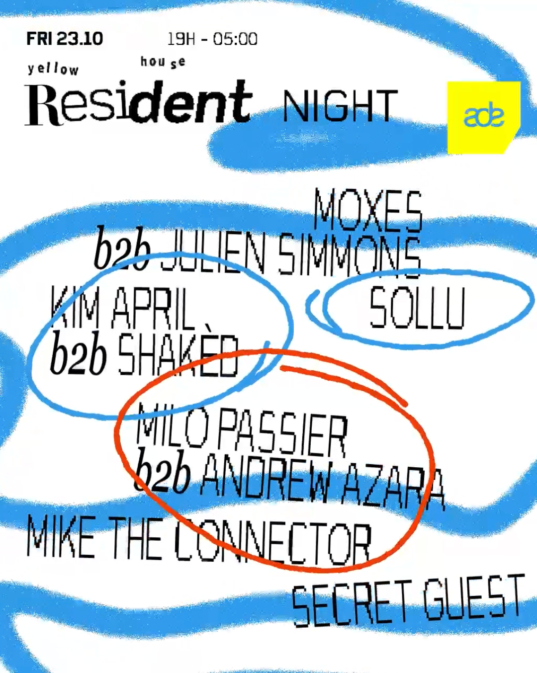 Resident Night Yellow House ADE at Yellow House, Amsterdam · Tickets