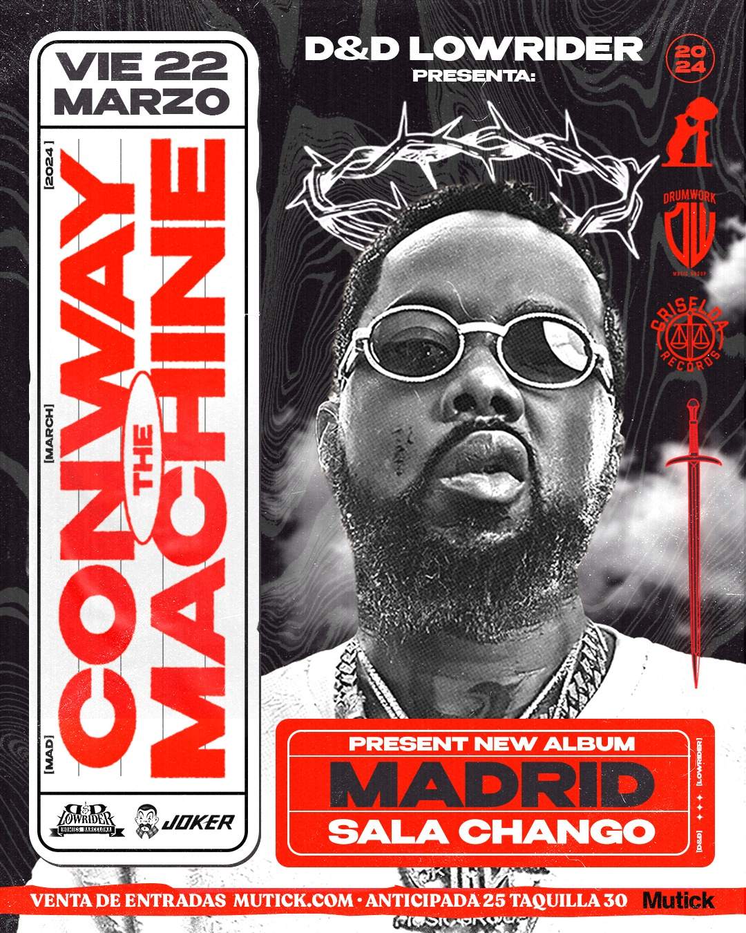 Conway The Machine , Madrid 2024 - Página frontal
