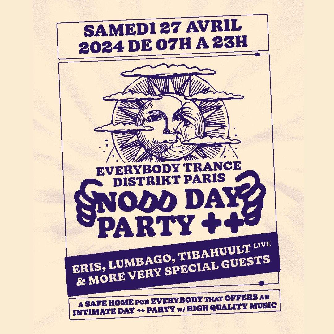 Nodd afterparty: Distrikt Paris & Everybody Trance - Página frontal