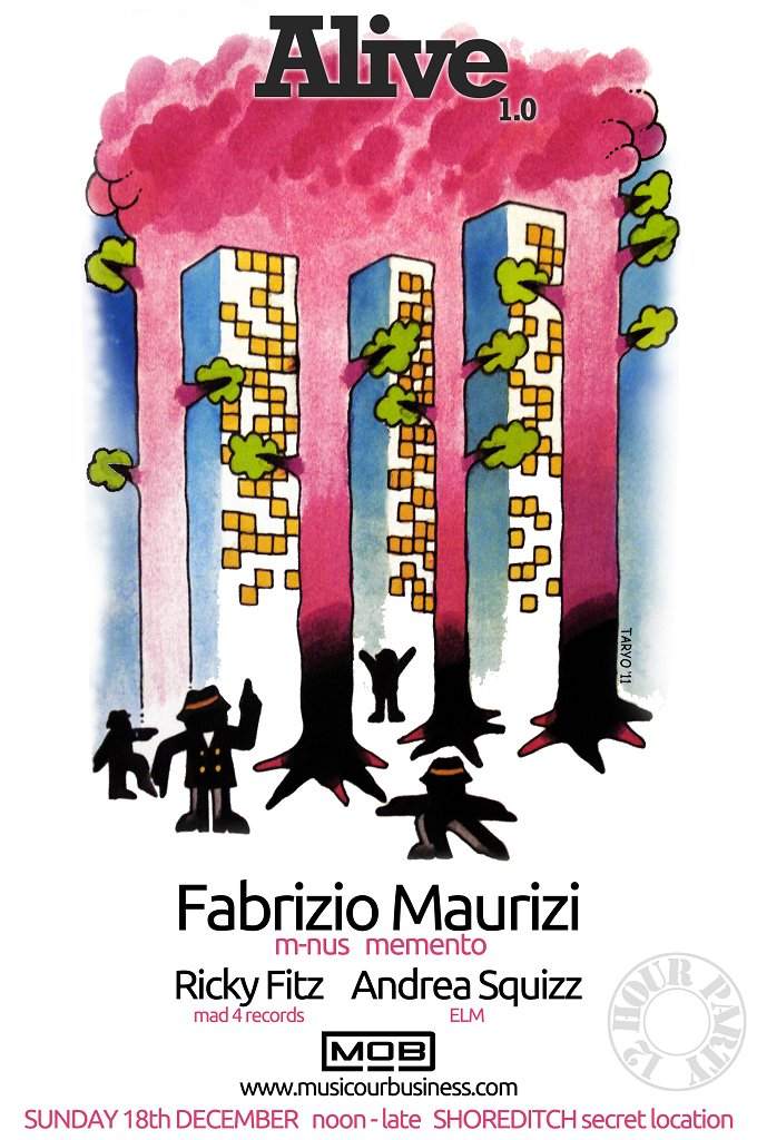 Alive 1.0 By M.O.B. presents Fabrizio Maurizi - Página frontal