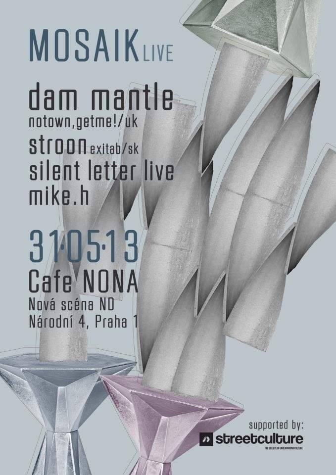 Mosaik Live with Dam Mantle, Stroon & Silent Letter - Live - Página frontal