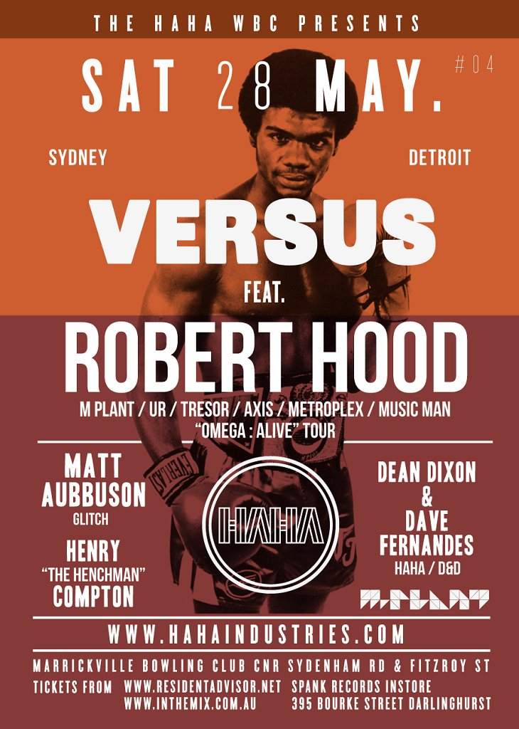 Versus Round 4: Robert Hood - Página trasera