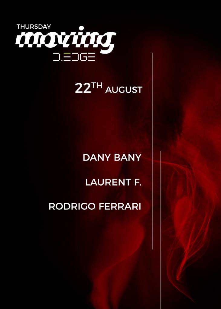 Moving D-Edge Pres: Dany Bany, Laurent F., Rodrigo Ferrari - Página frontal