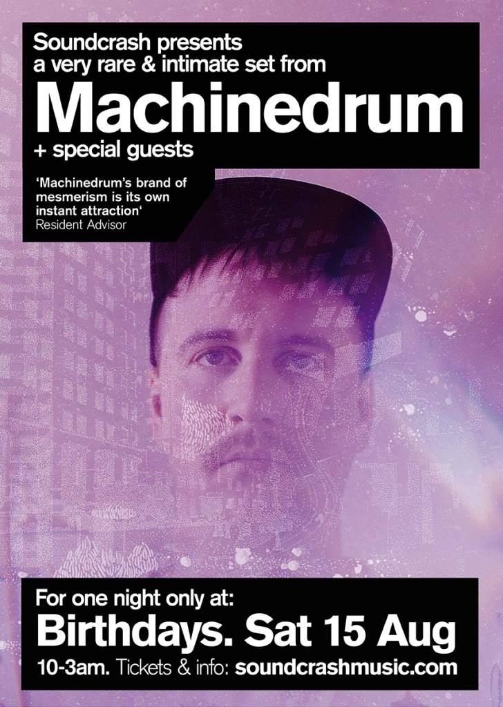 Machinedrum - Página frontal