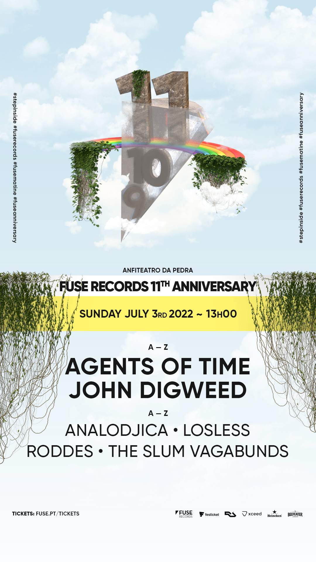 Fuse Records 11th Anniversary (Sunday, July 3rd 2022) - Página frontal
