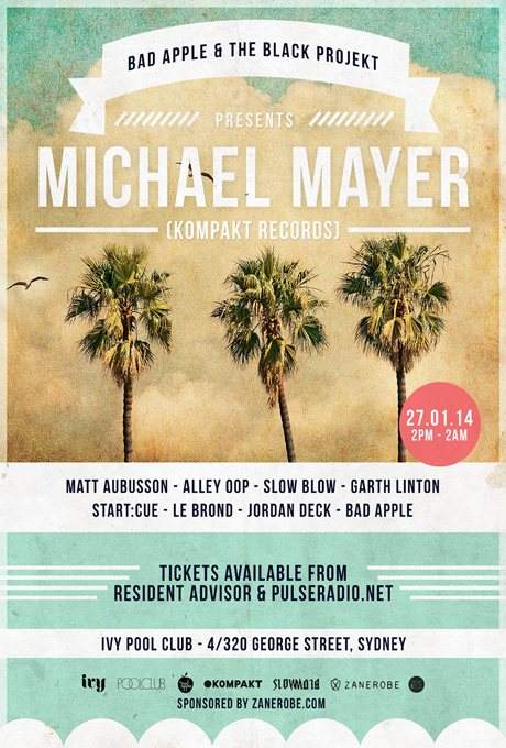 Bad Apple & The Black Projekt presents Michael Mayer (Kompakt Records) - Página frontal
