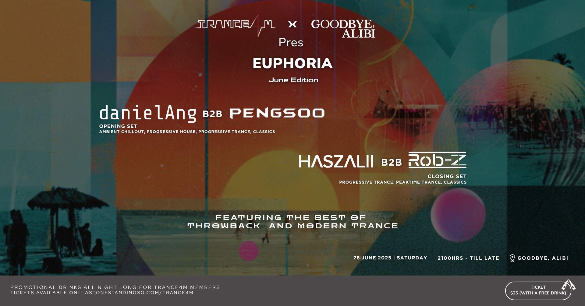 TRANCE4M x Goodbye, Alibi Pres EUPHORIA June Edition at Goodbye, Alibi ...