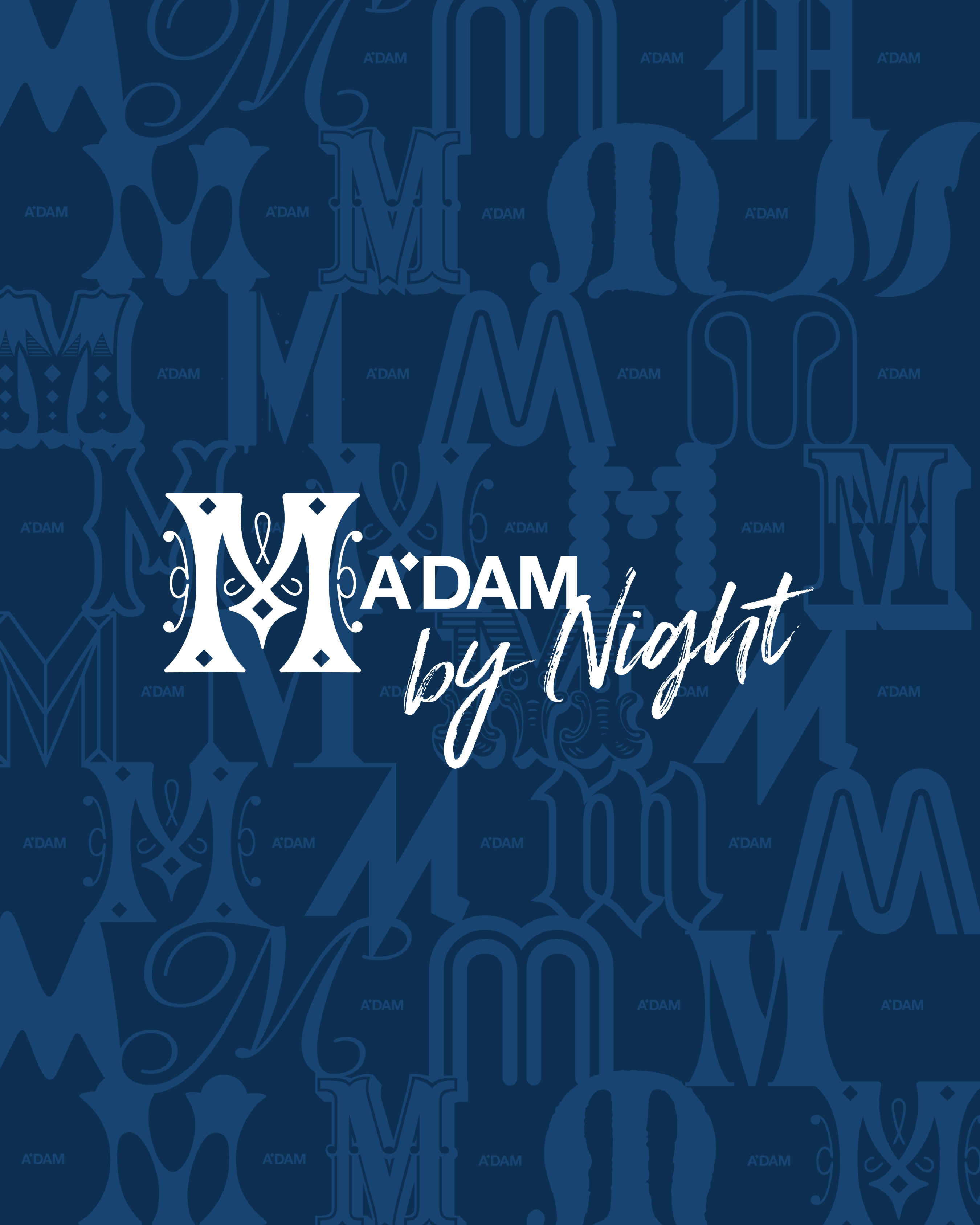 Madam by Night invites: Sanne Dammers & friends, Noah Berry - Página frontal