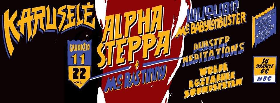 Karuselė: Alpha Steppa & MC Ras Tinny - Página frontal