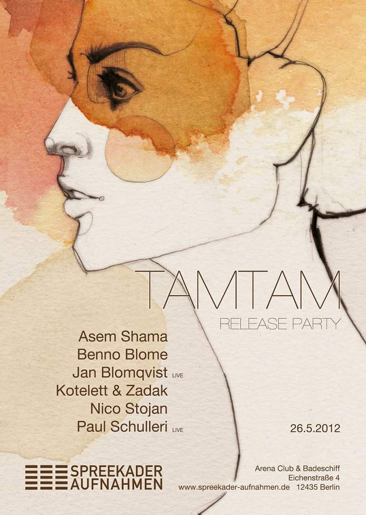 Tamtam Release Party - フライヤー表