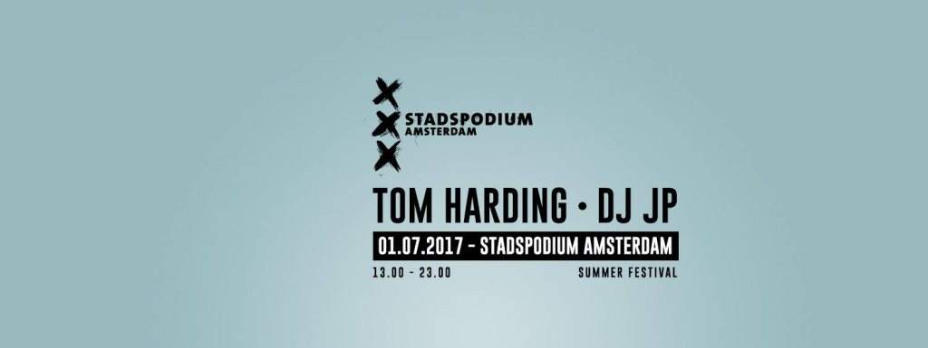 Tom Harding & DJ JP - フライヤー表