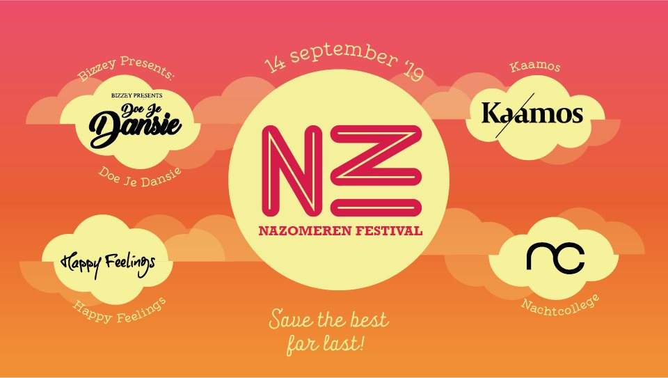 Nazomeren Festival 2019 - フライヤー表