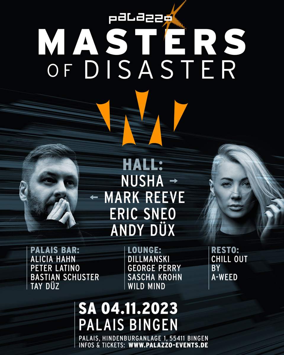 Masters of Disaster - Página frontal
