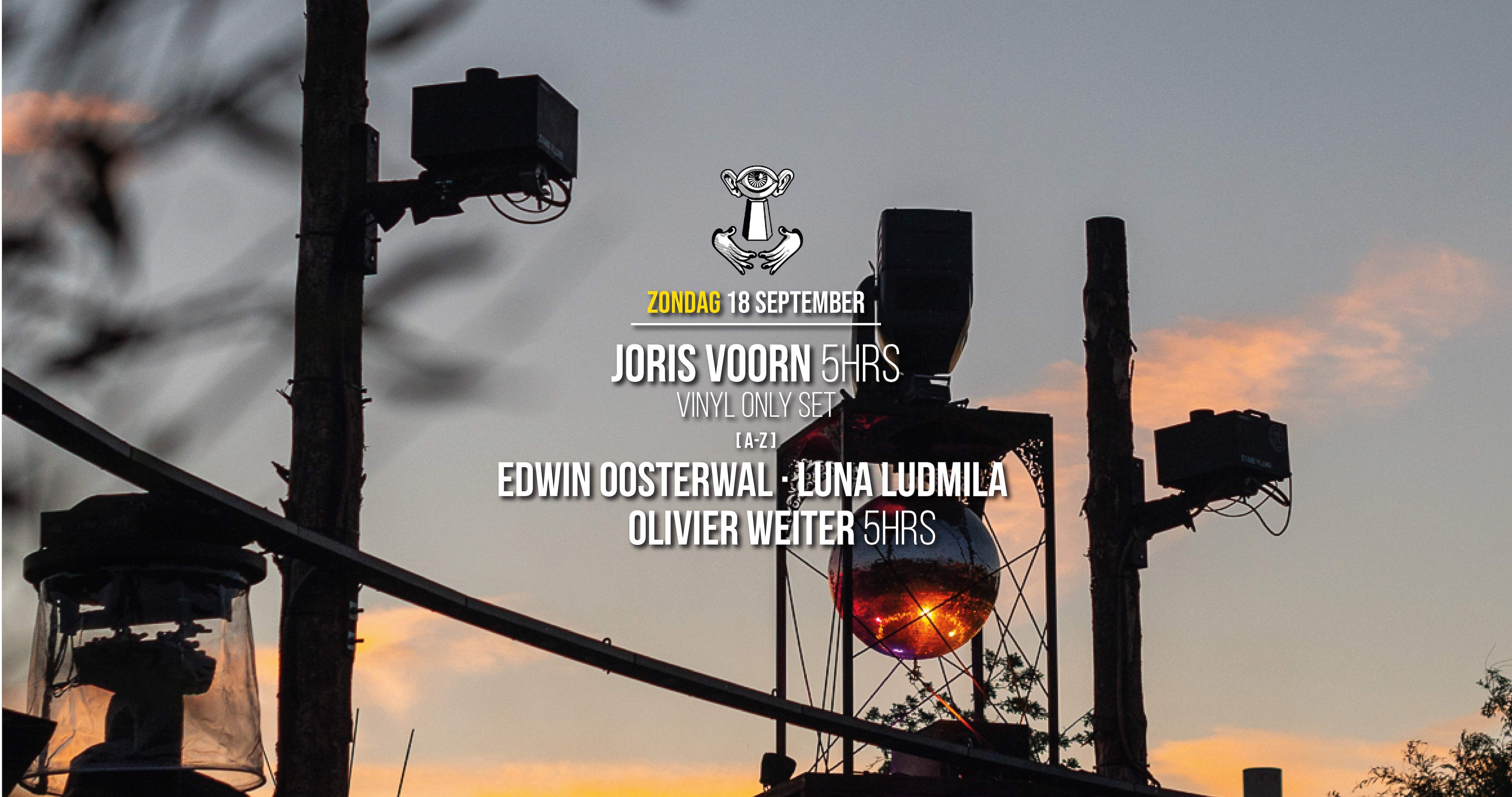 Thuishaven with Joris Voorn 5hrs (Vinyl only) - フライヤー表