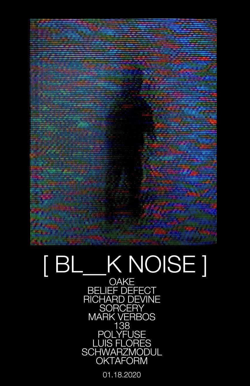 BL__K NOISE 2020 - フライヤー表