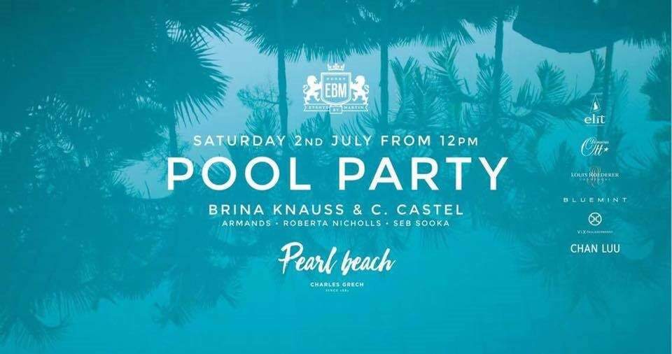 EBM presents Pool Party - Página frontal