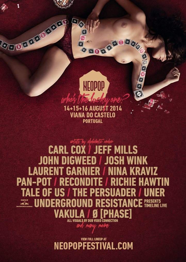Neopop Festival'14 - フライヤー表