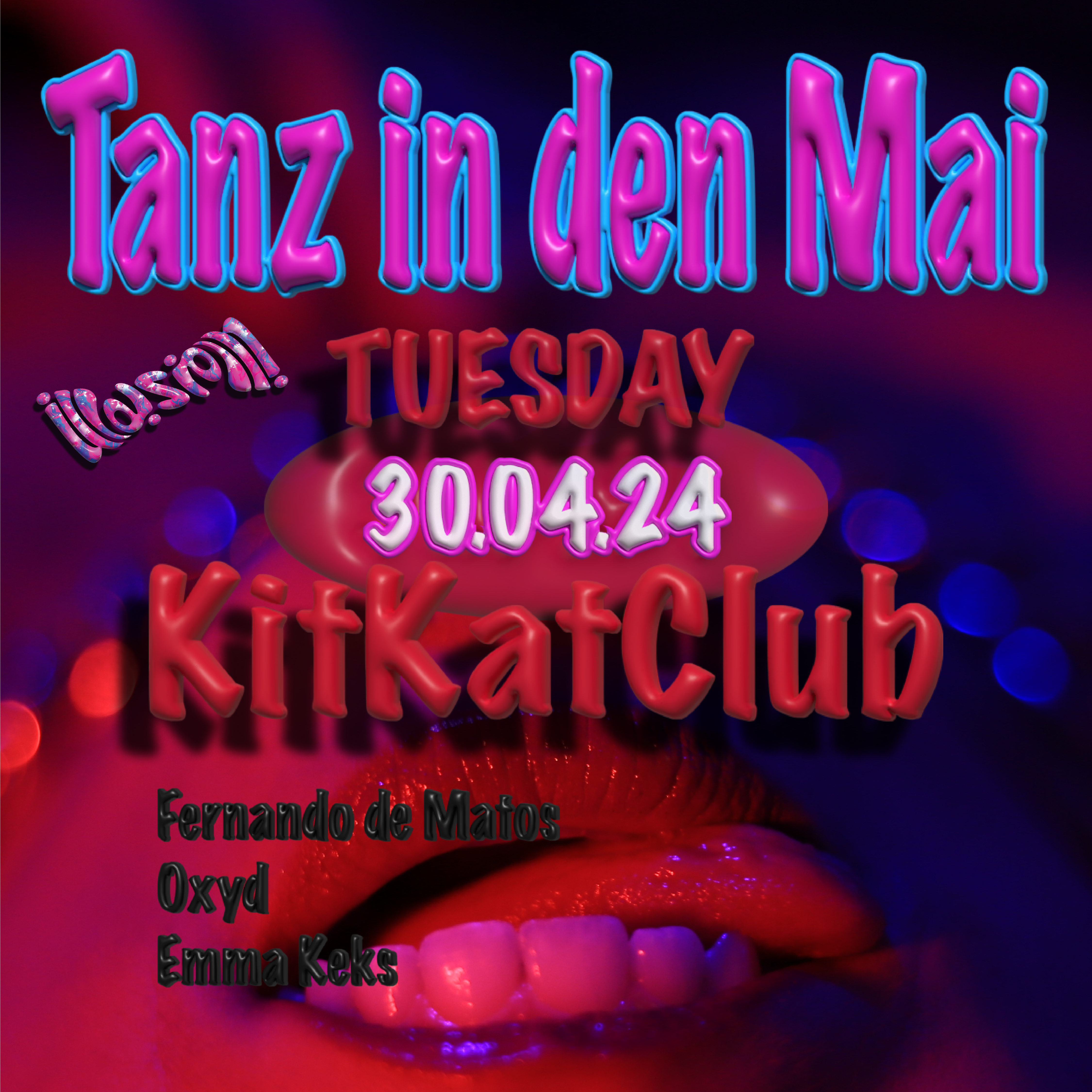 Tanz in den Mai - ILLUSION Special Event at KitKat Club - Página frontal