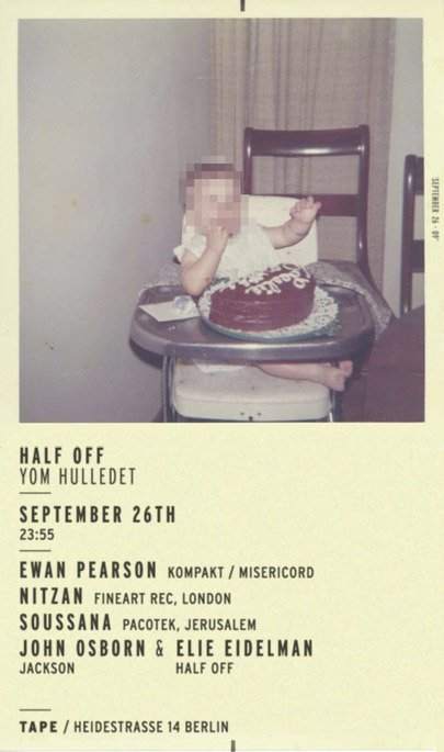 Half Off - Ewan Pearson, John Osborn - Página frontal
