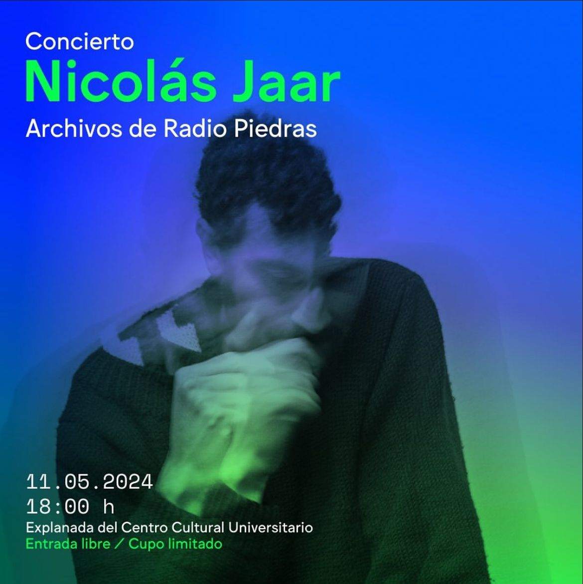Concierto: Archivos de Radio Piedras - フライヤー表