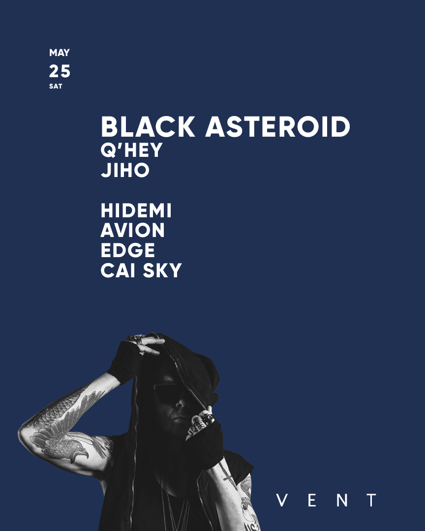 Black Asteroid - フライヤー表