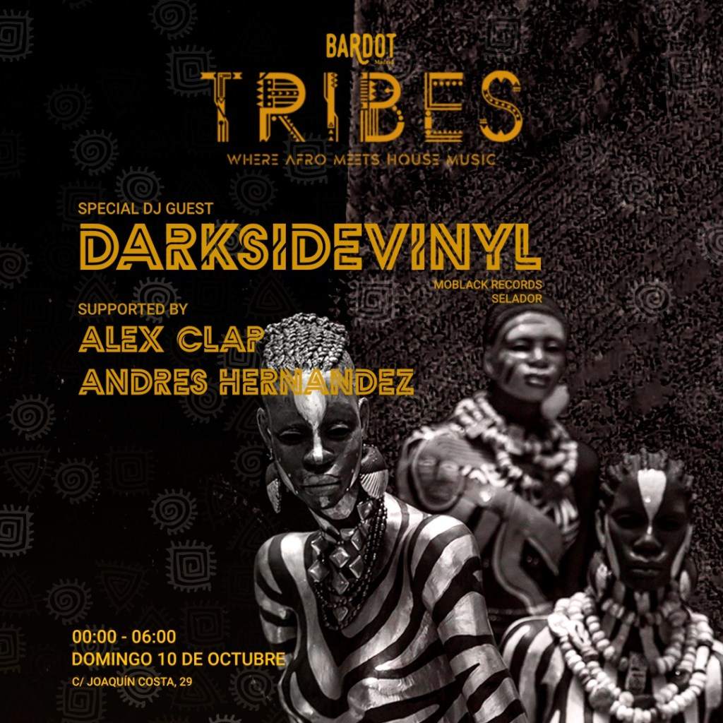 Tribes with Darksidevinyl - フライヤー表