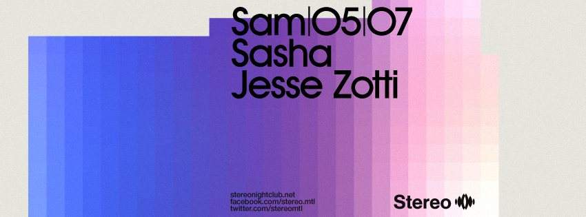 Sasha - Jesse Zotti - Página frontal