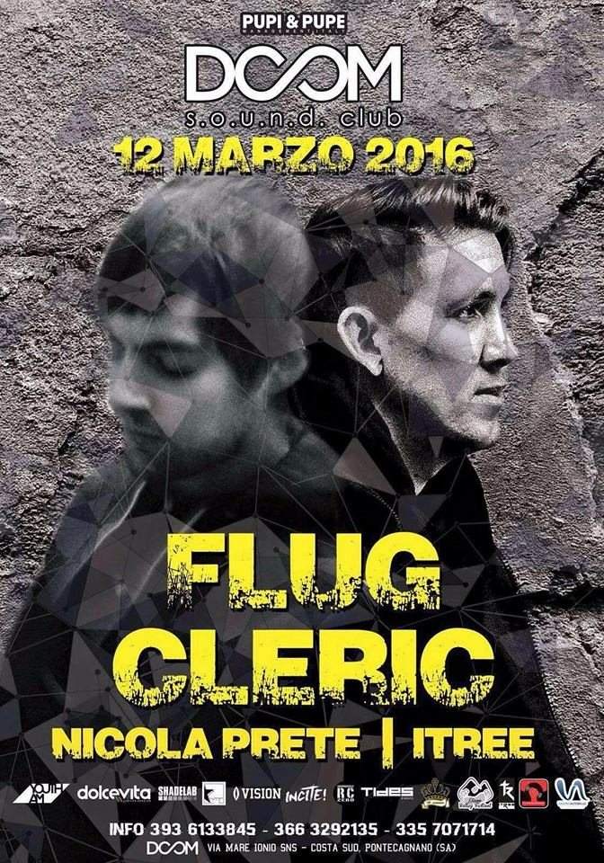 FLUG Cleric - Doom Sound Club Salerno - Página frontal