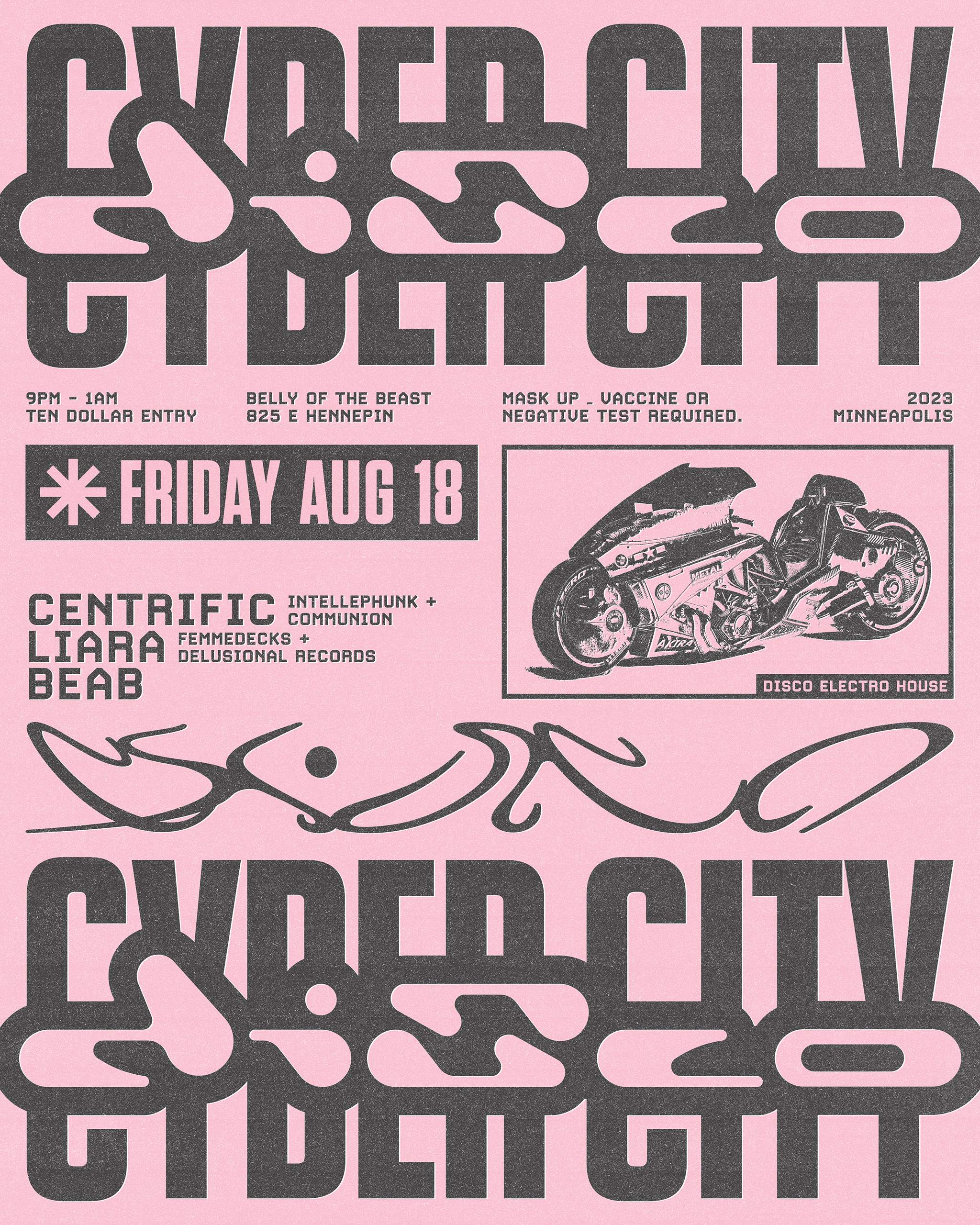 Cyber City Disco - Página frontal