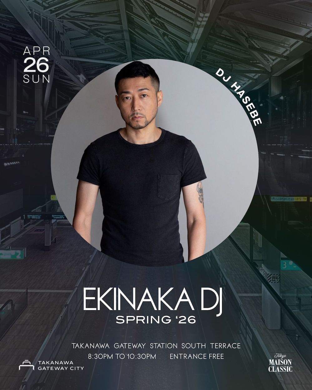 TAKANAWA GATEWAY SPECIAL LIVE -EKINAKA DJ- at ZERO-SITE, Tokyo