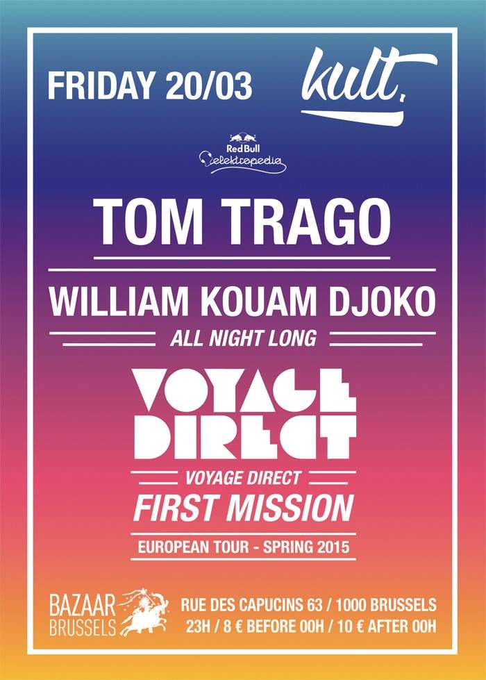 Voyage Direct with Tom Trago and William Kouam Djoko - Página frontal
