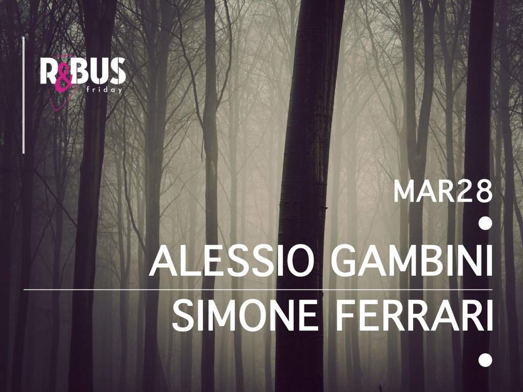 R&bus Friday with Simone Ferrari - Alessio Gambini - Página frontal