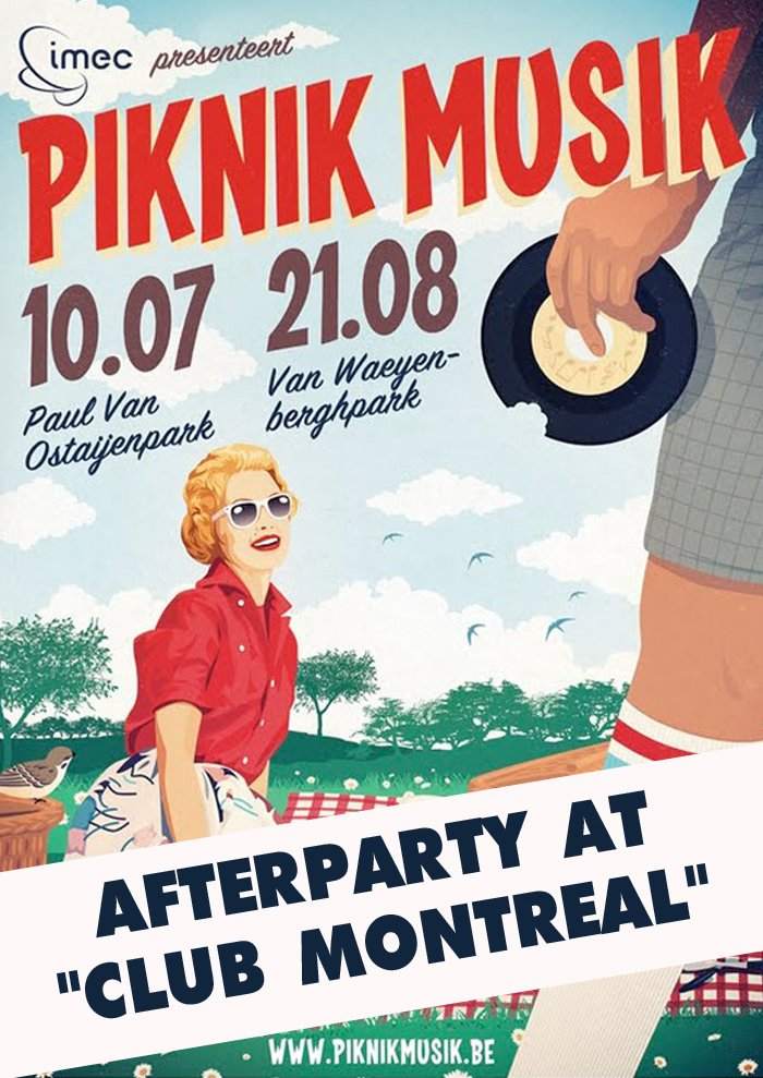Piknik Musik Afterparty - フライヤー表