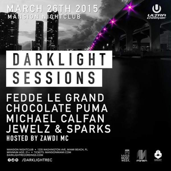 Darklight Sessions with Fedde Le Grand - フライヤー表
