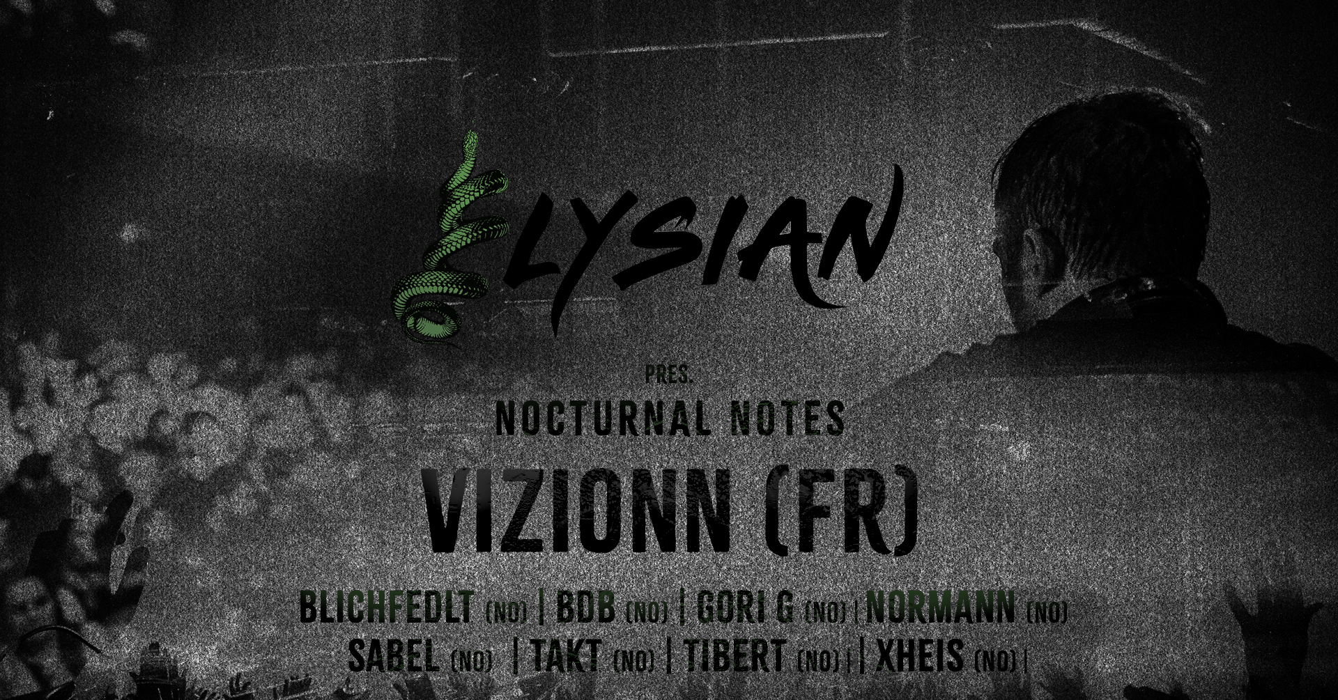 Elysian pres. Nocturnal Notes: vizionn (fr) - Página frontal