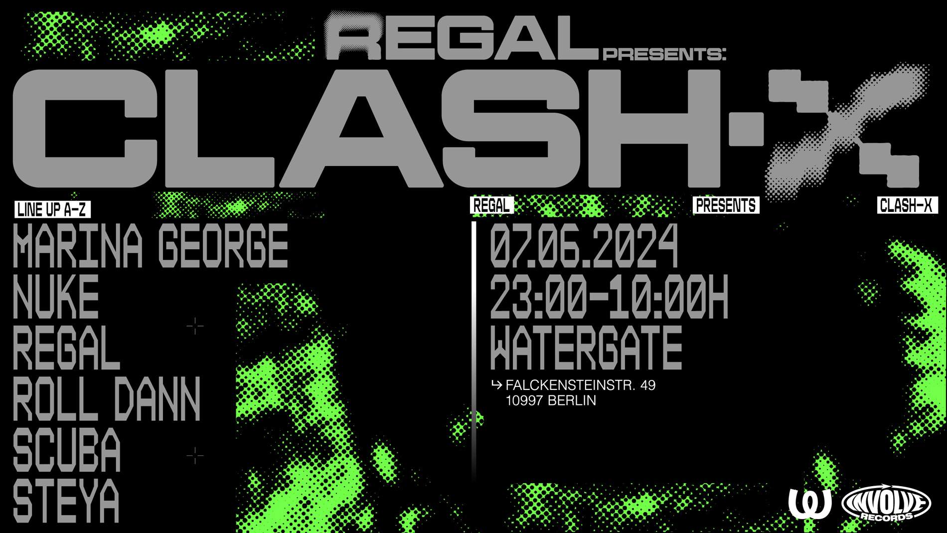 Regal presents Clash-X - Página frontal