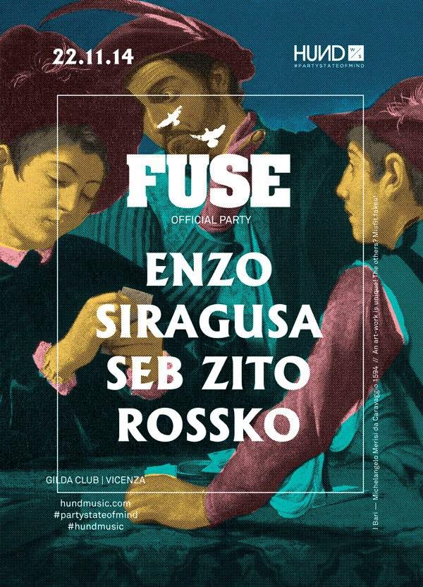 Hund Pres. Fuse Official Party - フライヤー表