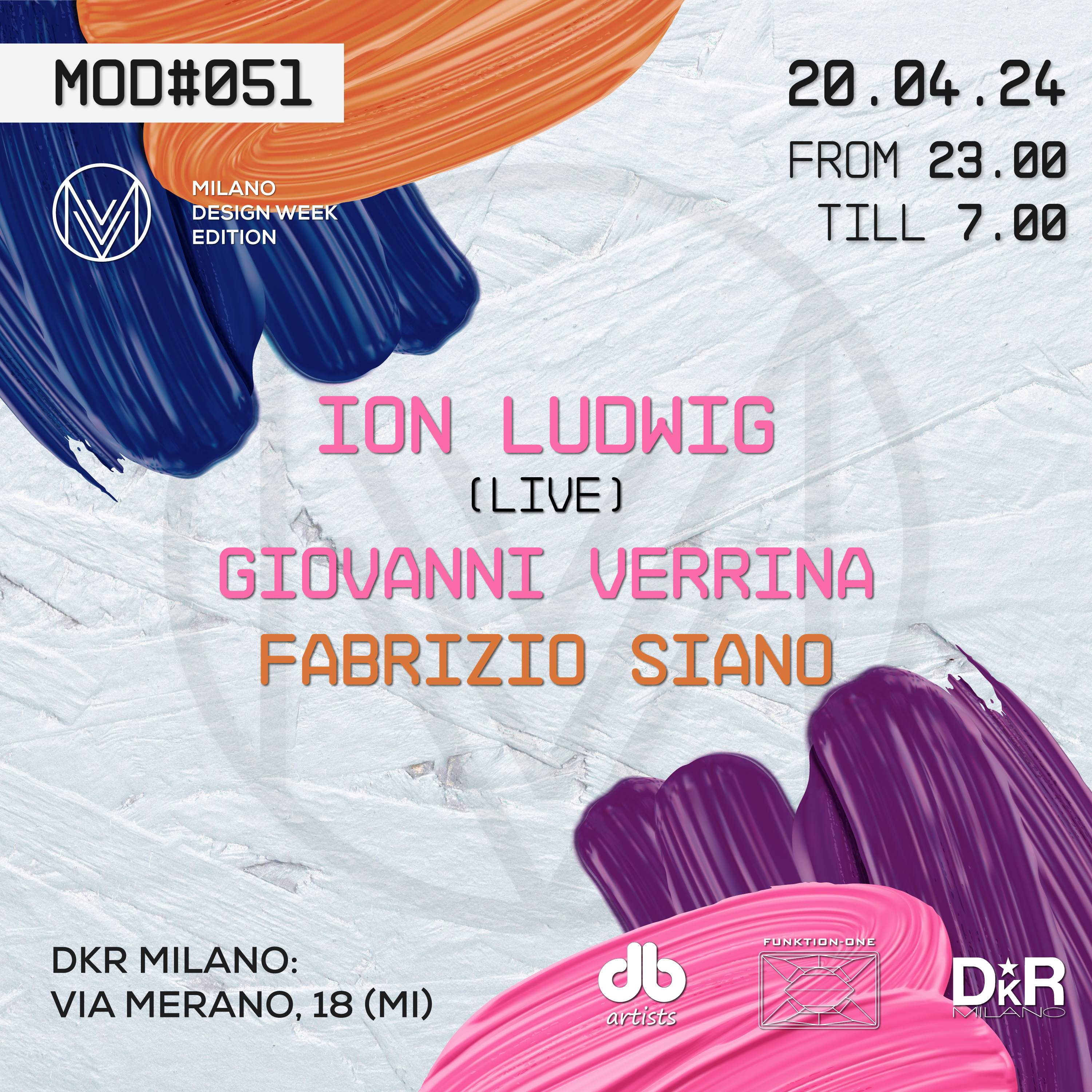 MODVLAR #051 Milano Design Week Edition / Ion Ludwuig + Giovanni Verrina - Página frontal