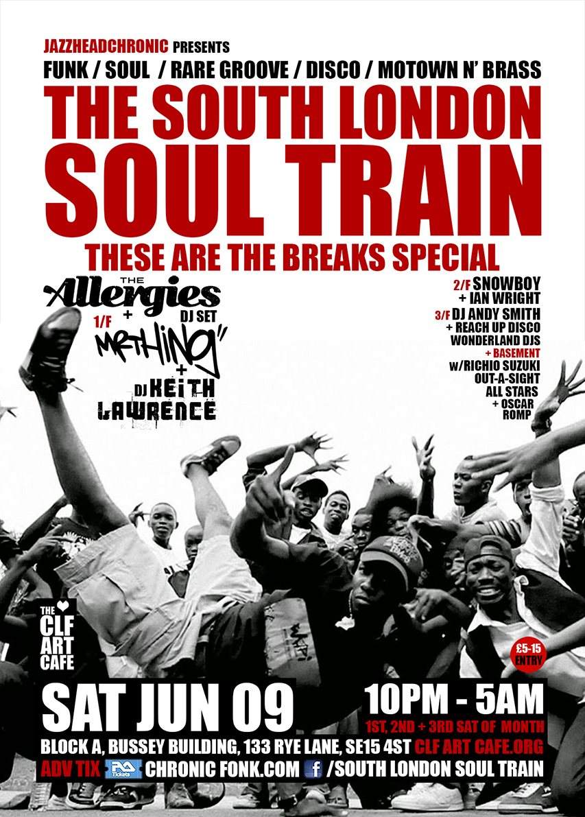 The South London Soul Train Curtis Mayfield & Stax Special with Curtom Orchestra (Live) - More - Página trasera