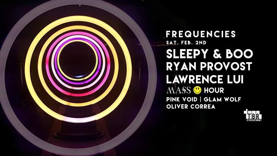Frequencies - Sleepy& Boo, Ryan Provost, Lawrence Lui, Happy - Página frontal