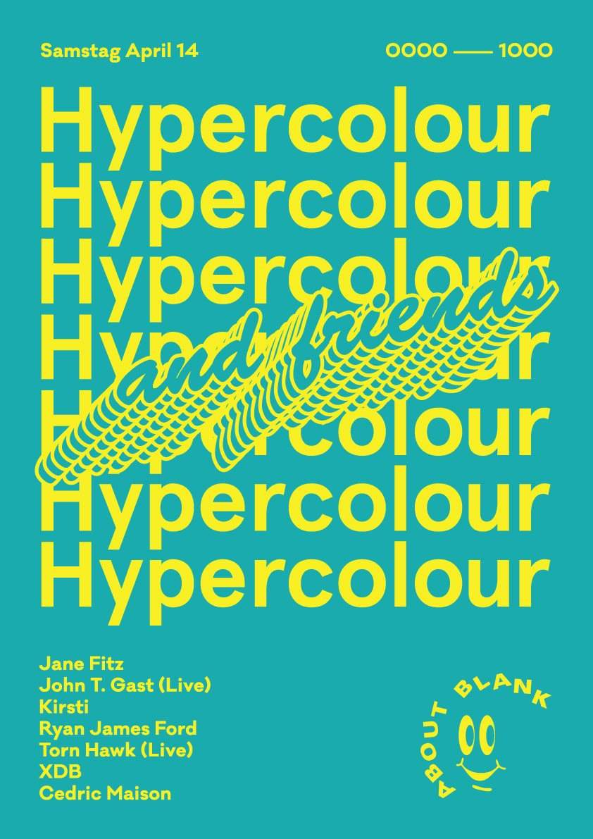 Hypercolour & Friends - Página frontal