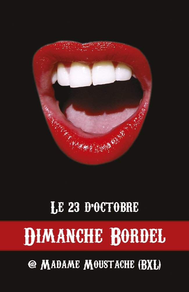 Dimanche Bordel at Madame Moustache, Belgium