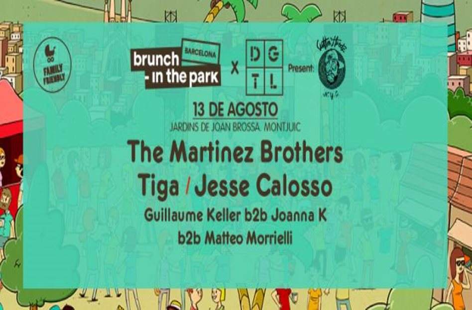 Brunch -In The Park #7: The Martinez Brothers, Tiga, Jesse Calosso y más - Página trasera