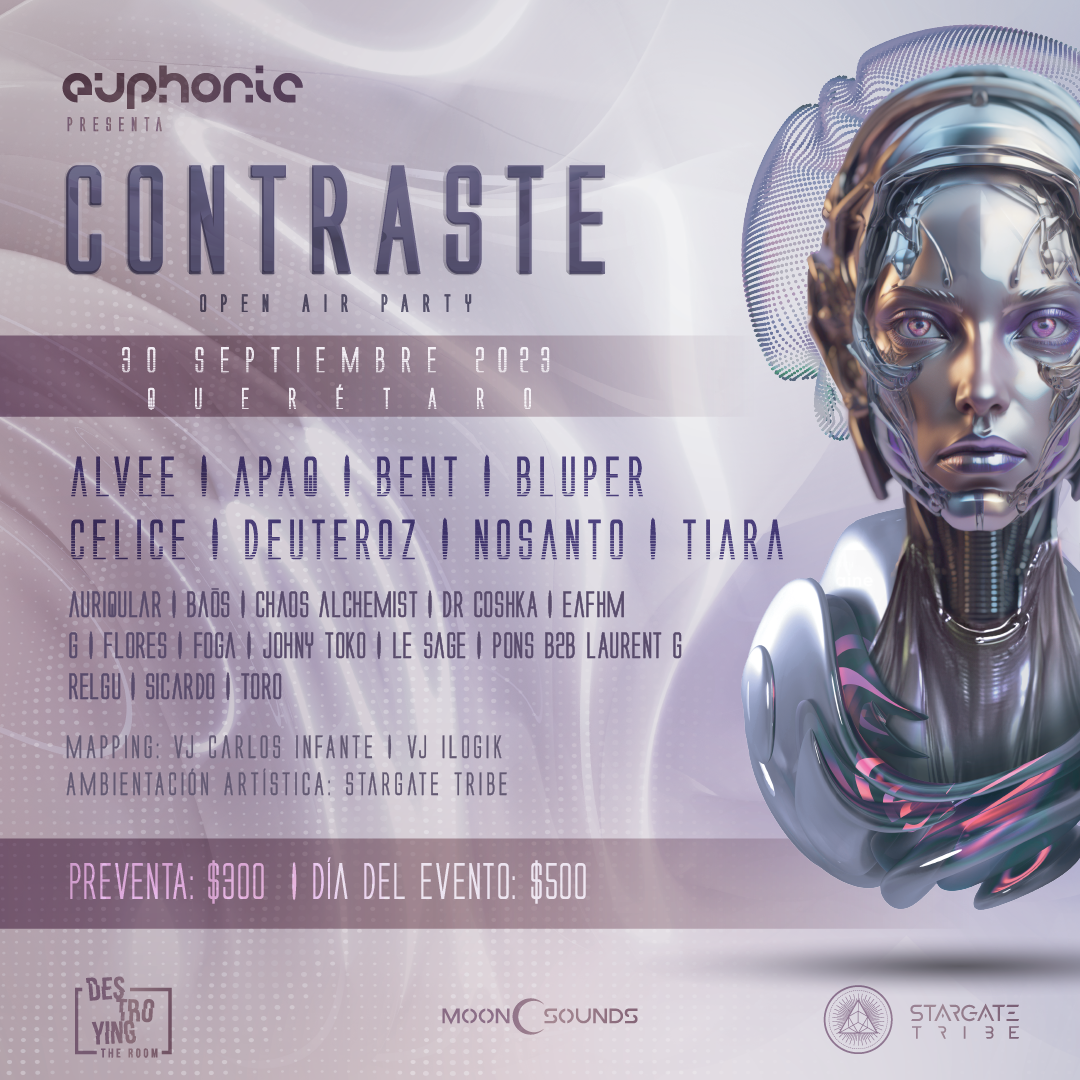 Contraste by Euphonic - フライヤー表