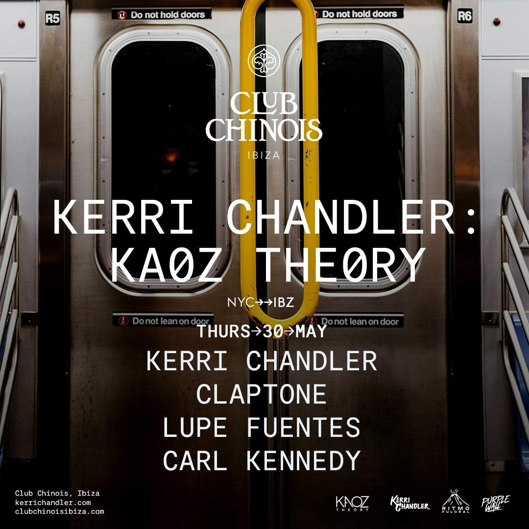Kerri Chandler: Kaoz Theory (Opening Party) - Página frontal