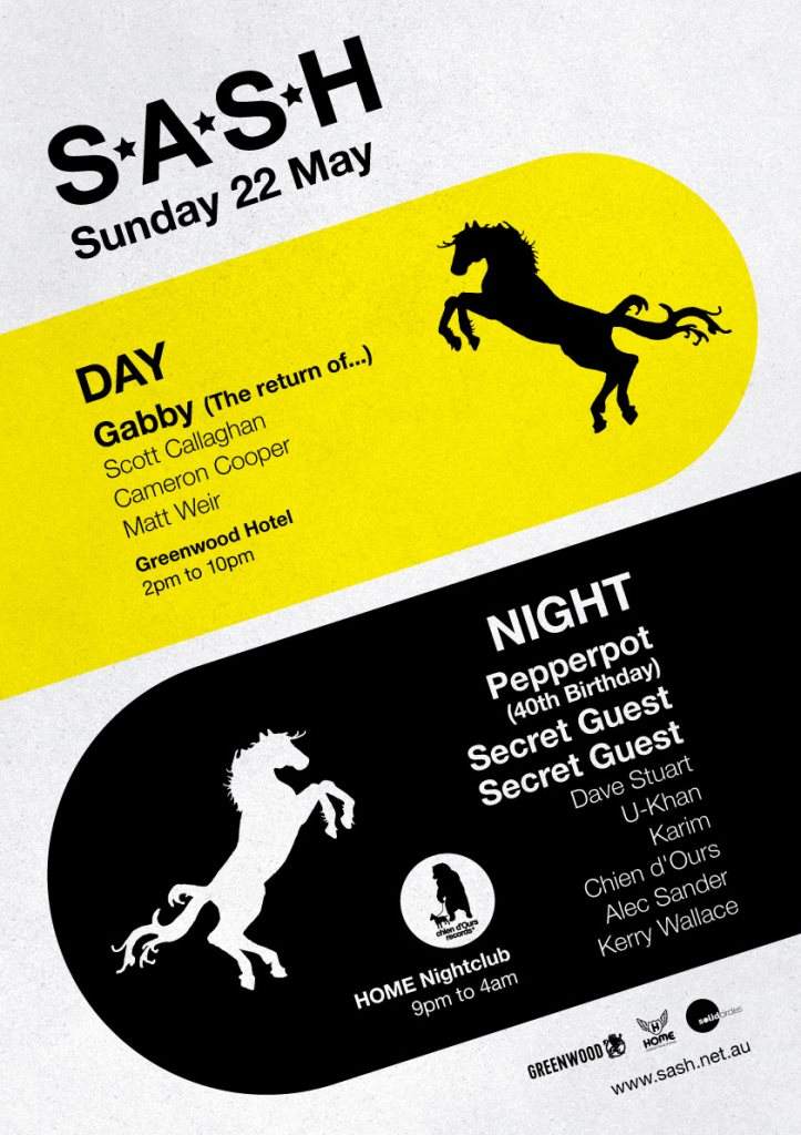 S.A.S.H By Day / Night - Gabby - Secret Guest - Secret Guest - Pepperpot - Página frontal