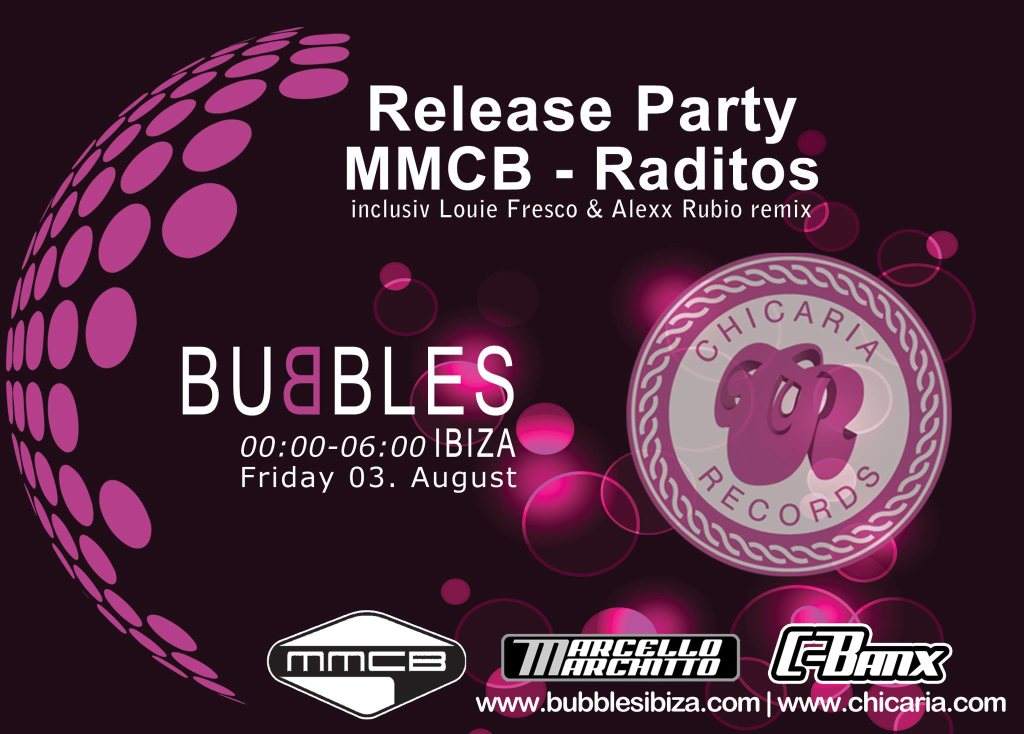 Release Party Mmcb - Raditos Incl. Louie Fresco & Alexx Rubio Rework - Página frontal