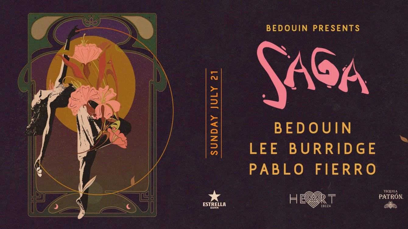 Bedouin presents Saga at Heart Ibiza - Página frontal