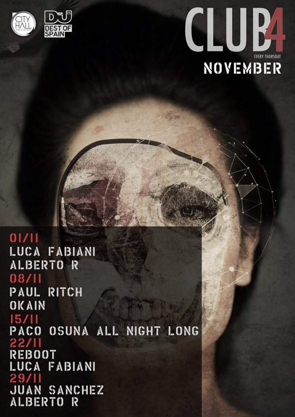 Club4 presents Reboot + Luca Fabiani - Página frontal