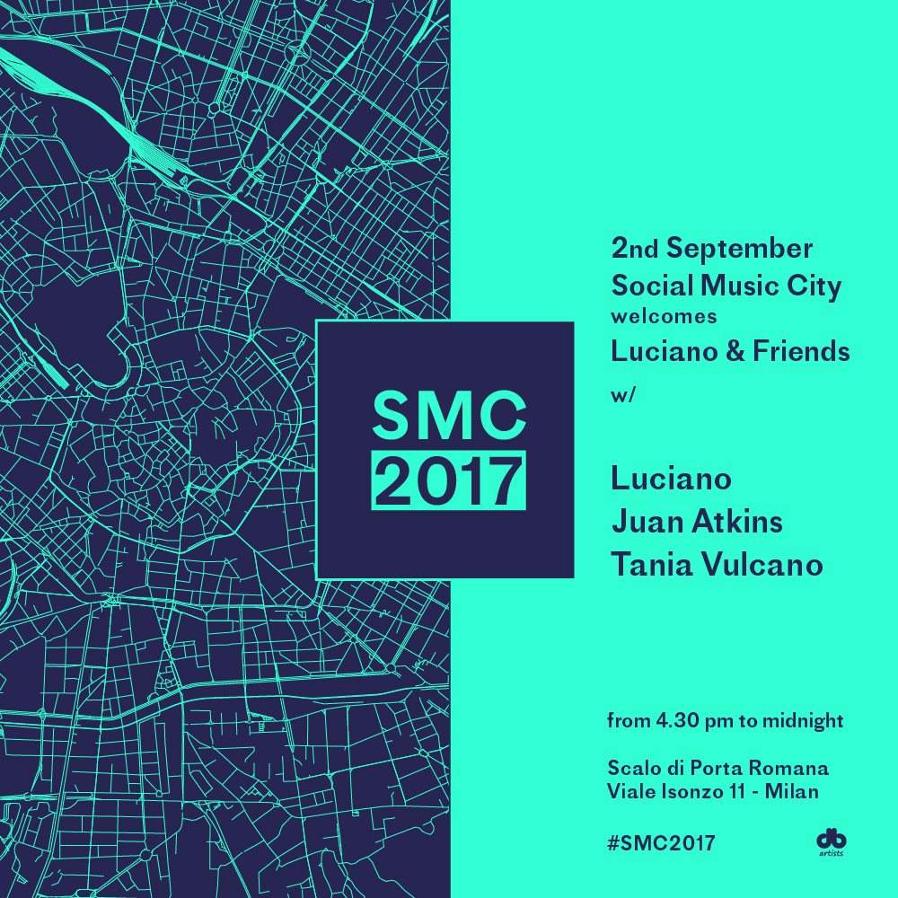 SMC Welcomes Luciano & Friends - フライヤー表